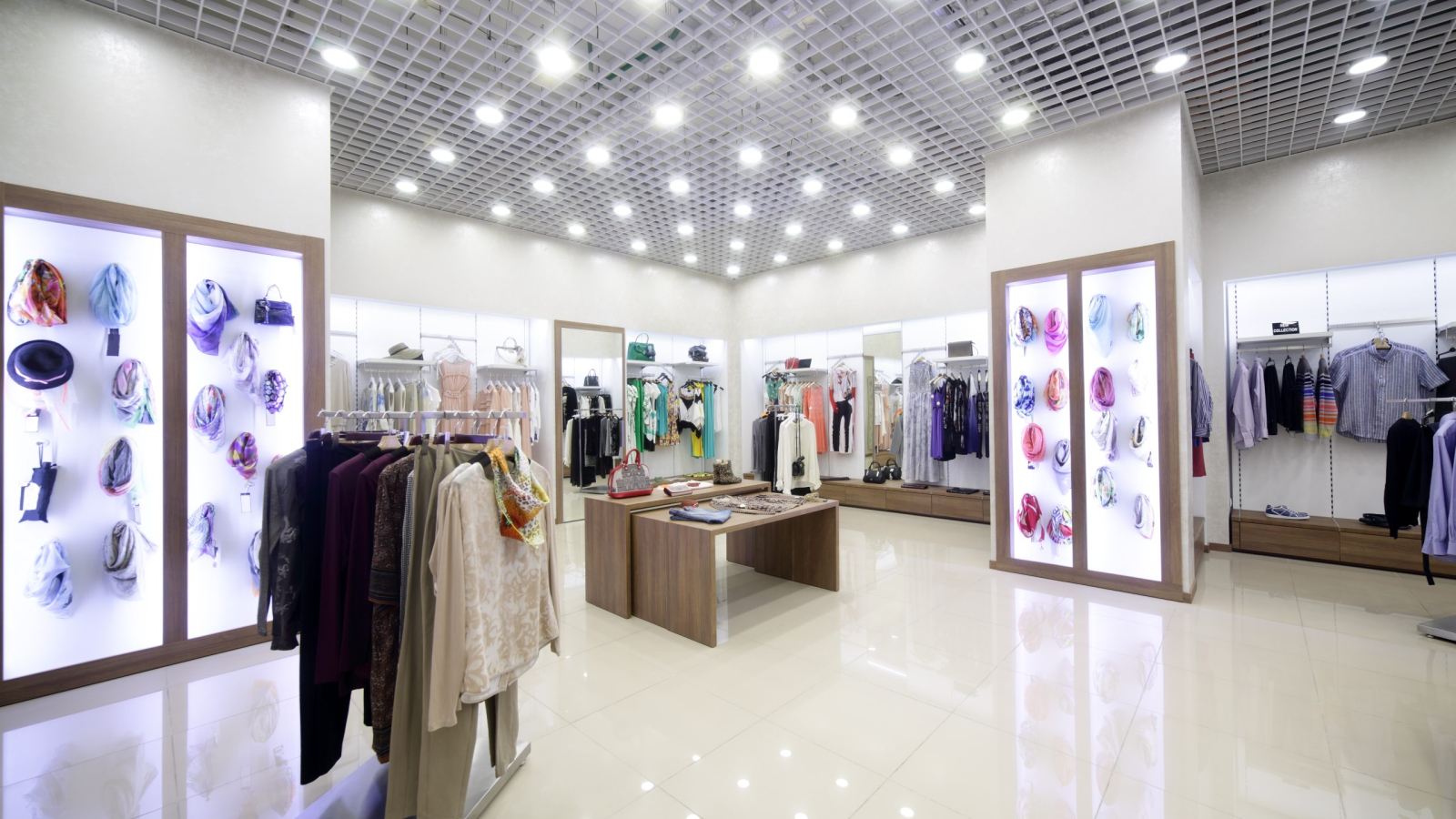 Retail lighting Zumtobel 1