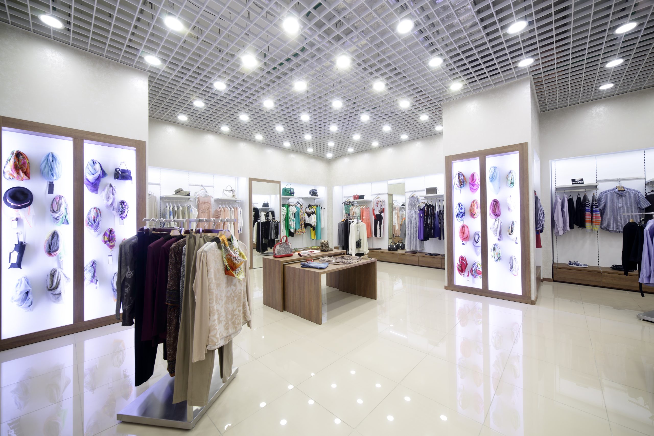 Retail lighting Zumtobel 1