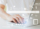 Close,Up,Man,Hand,Type,On,Keyboard,Laptop,To,Use